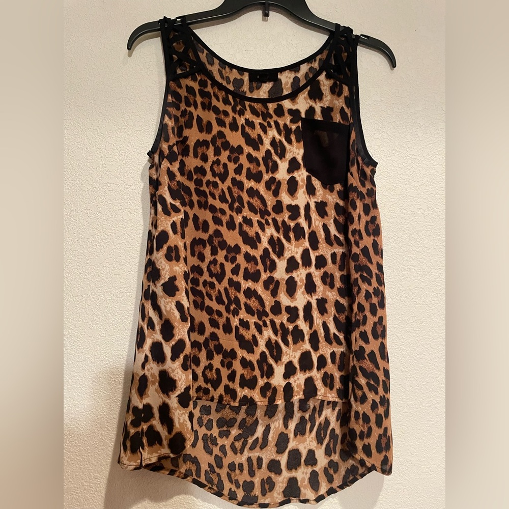 Cheetah blouse